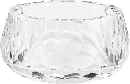Miniatura 7 de Plato de cristal para dulces, pequeño cuenco decorativo cortado a mano de 3.5 pulgadas de ancho x 2.4 pulgadas de alto para decoración del hogar