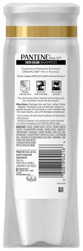 Miniatura 2 de Pantene Pro-V Champú Volumen Puro para Cabello Fino - 12.6 oz