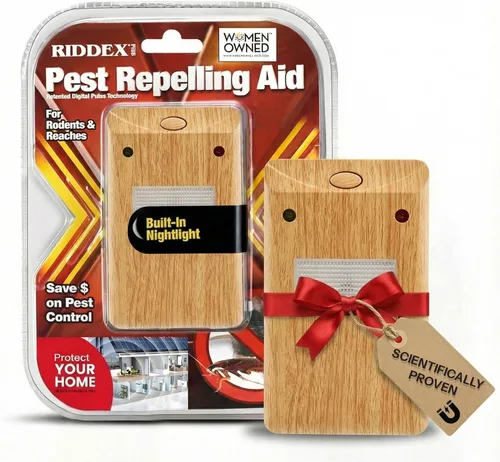 Miniatura 10 de RIDDEX Plus Repelente de insectos – Plug in, Mouse Disuasor – Rechazo de plagas para defensa contra ratas, ratones, cucarachas, insectos e insectos