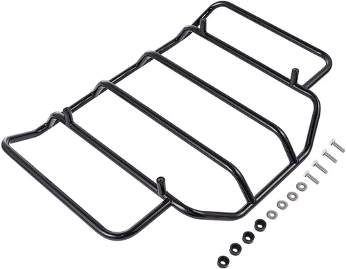 Miniatura 8 de Advanblack Portaequipajes para maletero Harley Hard Tour, paquete de maletero Air Wing Tour, estante superior para Harley Touring Street Glide Road