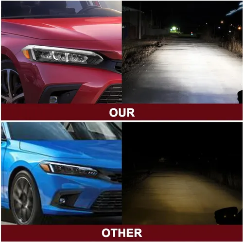 Miniatura 6 de JSBOYAT Conjunto de faros delanteros LED completos con LED DRL para Honda Civic OEM 2022 2023 2024 2025 Reemplazo del faro delantero del proyector