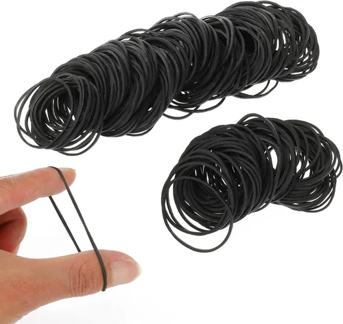 Miniatura 6 de Bandas de goma para tatuajes, 300 piezas de lazo de goma de goma de silicona profesional, accesorios de tatuaje para bobina de tatuaje