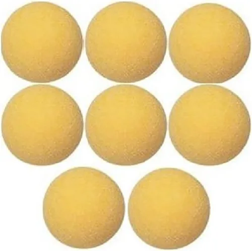 Pelotas de futbolín oficiales de torneo Tornado - Fabricadas en EE. UU. - Calidad comercial - Juega como los profesionales Amarillo