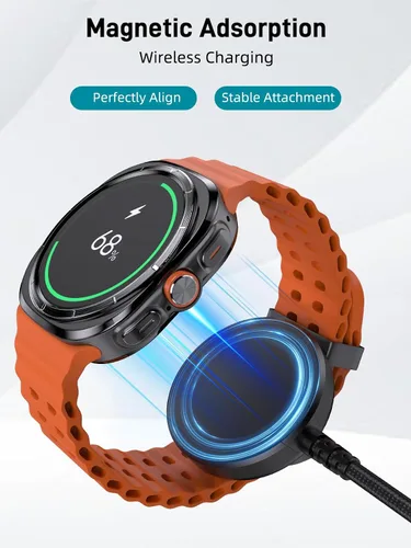 Miniatura 4 de Cargador 2 en 1 para Samsung Watch, compatible con Samsung Galaxy Watch 8/Ultra/7/6/5/4/3, cargador USB C de 25 W para Galaxy S26 Ultra/Z
