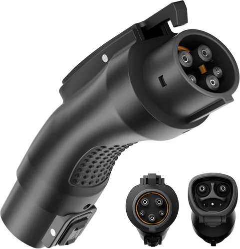 Adaptador Tesla a J1772, convertidor NACS a J1772 de 48A 250V, compatible con conectores de alta potencia Tesla, cargadores de destino y conectores