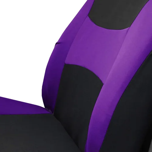 Miniatura 6 de FH Group Light & Breezy - Fundas de tela para asiento de auto, juego de tres filas para 7 asientos - Compatible con bolsa de aire y asiento dividido