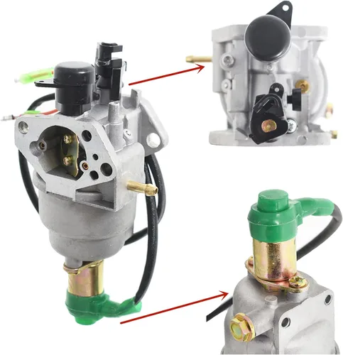 Miniatura 6 de labwork Repuesto del carburador 16100-Z5L-F11 para generador Honda EB5000X EB6500X GX340 GX390