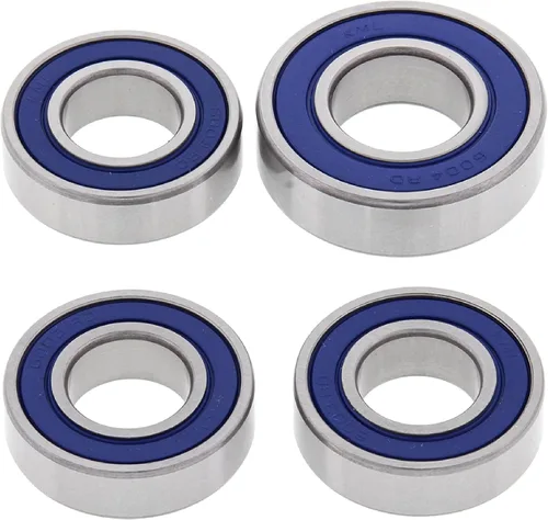 All Balls Racing 25-1055 Kit de rodamientos de rueda compatible con/repuesto para Kawasaki KL 600 (KLR) 1984-1986, KX 125 1980-1981, KL 250 (KLR)