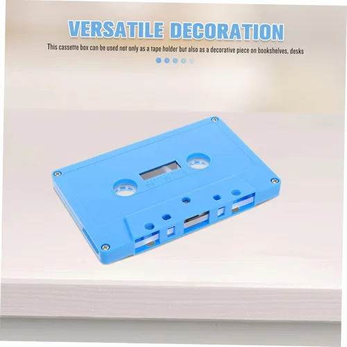 Miniatura 8 de Centro de mesa de fiesta de música, decoración de cinta de casete retro, cintas de casete en blanco para bricolaje Azul (Sky-Blue)
