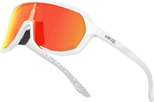 KAPVOE Gafas de béisbol juveniles de 8 a 14 años de edad para niños, lentes de sol polarizadas para softbol y ciclismo, cara pequeña para adultos