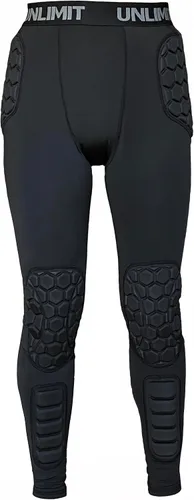 Miniatura 3 de Unlimit Pantalones de portero de fútbol - Pantalones de portero acolchados con rodilleras, caderas y espinilleras