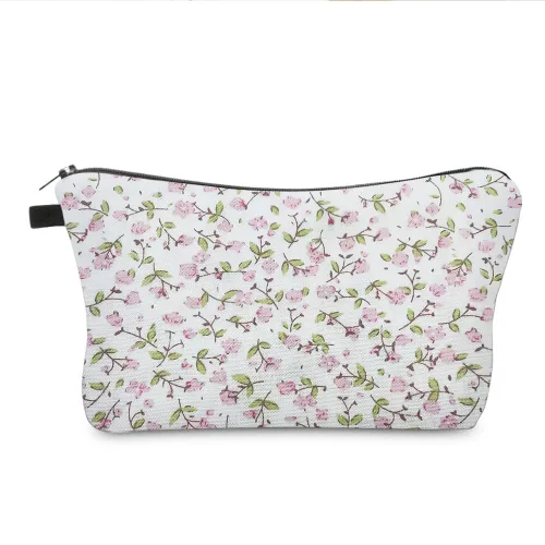 Miniatura 13 de FITINI Bolsa de maquillaje de aguacate de viaje, pequeña bolsa organizadora de cosméticos portátil para mujeres y niñas, con cremallera