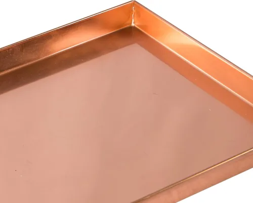 Miniatura 4 de Achla Designs Bandeja cuadrada, 10", cobre