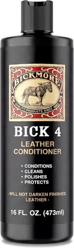 Miniatura 9 de Bick 4 Acondicionador de Cuero y Limpiador de Cuero 2 oz - No Oscurecerá el Cuero - Seguro para Ropa de Cuero, Muebles, Chaquetas, Zapatos