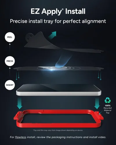 Miniatura 6 de ZAGG Glass Elite - Protector de pantalla para iPad Air de 11 pulgadas (M3)/Air de 11 pulgadas (M2), ultra fuerte, resistente a los arañazos, sin