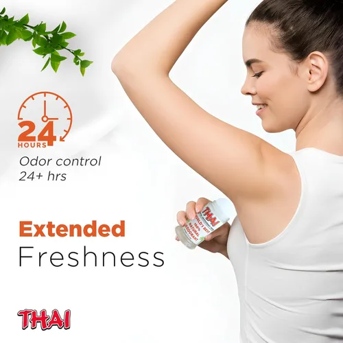 Miniatura 4 de Desodorante Thai Crystal Piedra de alumbre de sal mineral natural de potasio Sin perfume, sin aluminio, desodorante hipoalergénico para mujeres