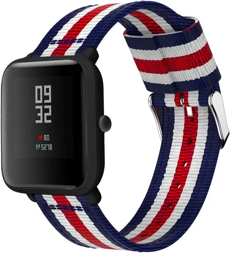 Miniatura 8 de 20MM Nylon Reemplazo Accesorio Reloj Banda Pulsera Pulsera para Huami Xiaomi Amazfit Bip Smart Watch