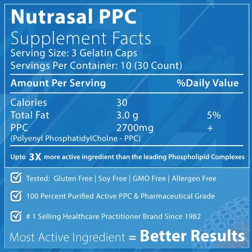 Miniatura 2 de Nutrasal PhosChol, 900mg - 30 cápsulas de gel