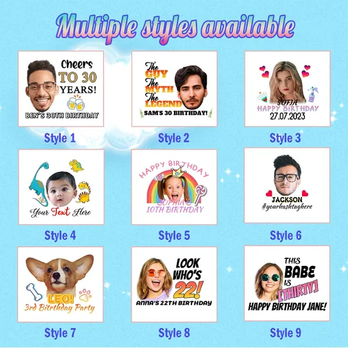 Miniatura 6 de Calcomanías de tatuajes temporales personalizadas, personaliza el tatuaje con nombre y foto de tu amor para fiestas de cumpleaños, Halloween