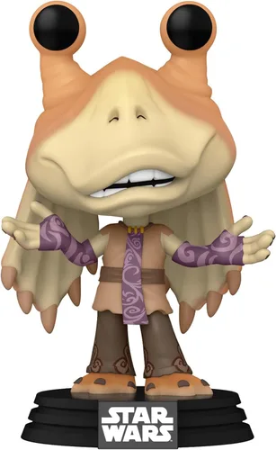 Miniatura 2 de Funko POP! Star Wars: Clone Wars - Jar Jar Binks - Exclusivo de Amazon - Figura de vinilo coleccionable - Idea de regalo - Productos oficiales