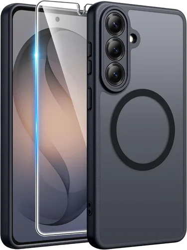 Miniatura 20 de FNTCASE - Funda para iPhone 16 Pro: magnética, mate, translúcida, de grado militar, protectora contra caídas, resistente, fina, duradera y a prueba