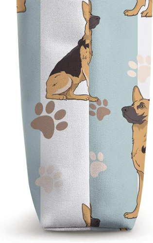 Miniatura 3 de Lindo Pastor alemán K9 perro amante regalo mujeres niña bolsa de mano