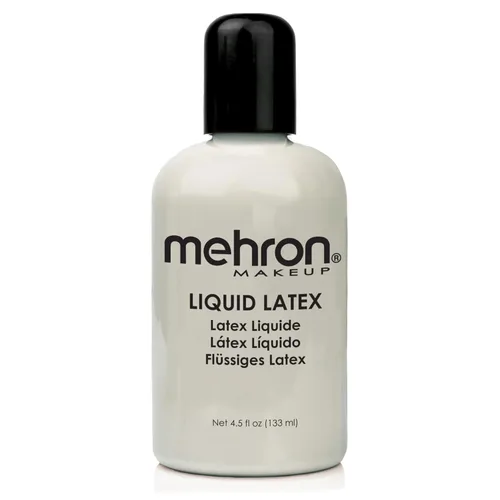 Miniatura 18 de Mehron - Látex líquido para maquillaje Maquillaje SFX Halloween Pegamento de látex para la piel Pegamento para prótesis 9 fl oz (266 ml)
