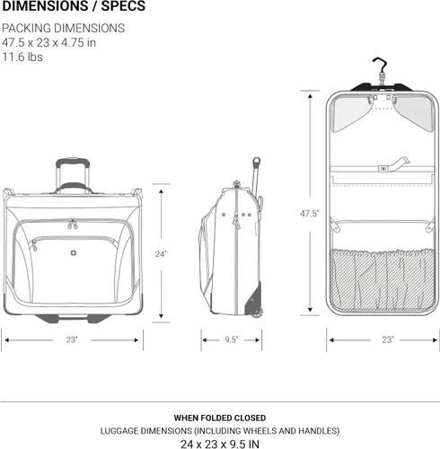 Miniatura 6 de SwissGear 7895 Premium, Negro