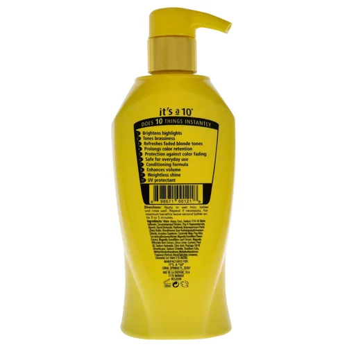 Miniatura 2 de It's a 10 Miracle Brightening Shampoo for Blondes 10 Oz
