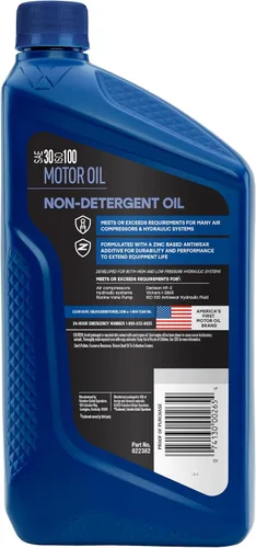 Miniatura 3 de Valvoline Protección Diaria Sin Detergente 30 Aceite 1 cuarto de galón, caja de 6