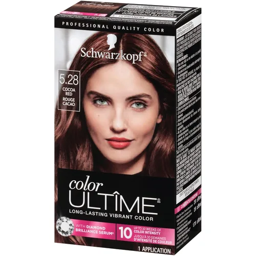 Crema colorante para el cabello Schwarzkopf Color Ultime, 5.28 Rojo Cacao (el empaque puede variar)