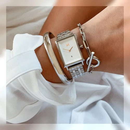 Miniatura 6 de MVMT - Reloj modelo Signature Square para mujer, analógico y minimalista