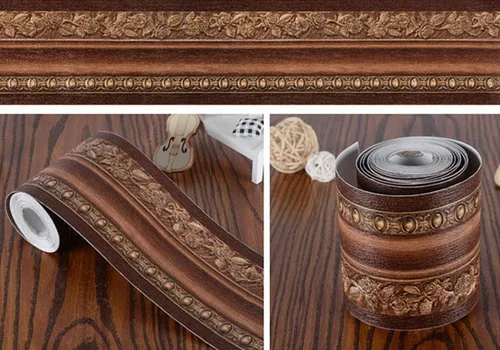 Miniatura 4 de Papel pintado decorativo 3D con diseño floral, impermeable, para despegar y pegar para baño, cocina, mostrador, azulejos, pegatina, 4 pulgadas por