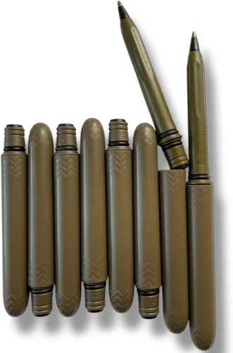 Miniatura 4 de Pokka Paquete de 8 bolígrafos pastel – Lindos, elegantes y funcionales bolígrafos de bolsillo – Bolígrafos de papelería compactos y recargables
