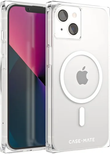 Miniatura 2 de Case-Mate BLOX - Funda para iPhone 14/13, transparente [protección contra caídas de 10 pies] [compatible con MagSafe] Funda de lujo con bordes