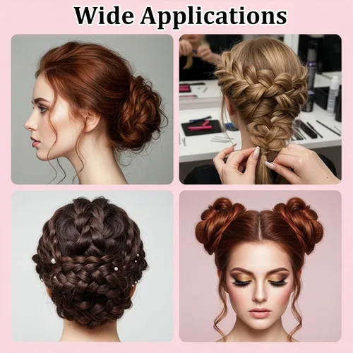 Miniatura 2 de 3 horquillas para el cabello para mujer, horquilla francesa de prestigio, fuertes y duraderas para todo el cabello, accesorios de peinado