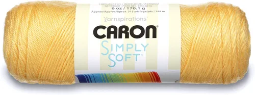 Miniatura 9 de Caron Simply Soft Party Lana de 3 Onzas, Rojo vivo brillante