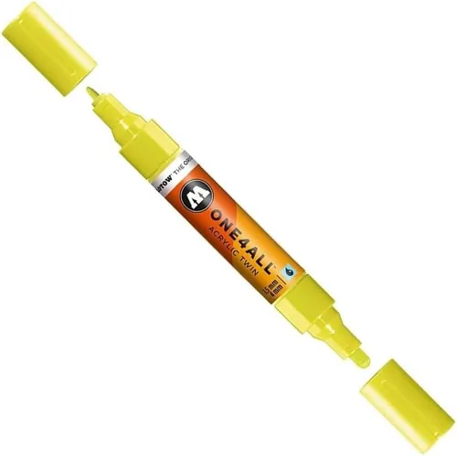Miniatura 23 de Molotow ONE4ALL - Marcador acrílico de doble bomba, puntas de 0.059 in y 0.157 in, luz Amazonas, 1 cada uno (227.423)