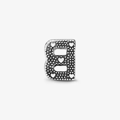 Miniatura 6 de Colgante de plata de ley 925 con letra PANDORA