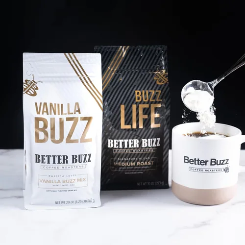 Miniatura 6 de Better Buzz Crema para Café de Vainilla (Vanilla Buzz) 20 Onzas (Paquete de 1), Crema en Polvo Mezcla de Bebida para una Experiencia de Café Latte