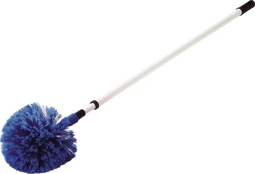Miniatura 9 de SPARTA Flo-Pac Plumero de Limpieza Redondeado con Cerdas Cargadas Electrostáticamente para Limpieza, 9 X 7 X 7 Pulgadas, Azul