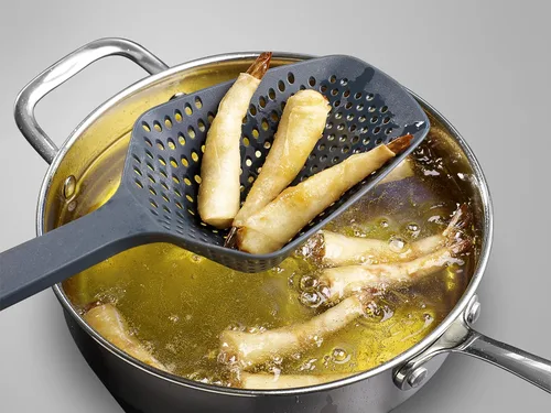 Miniatura 3 de Joseph Joseph Scoop Plus Colador, Cucharón Drenaje/Filtro, Cucharón, Drena y Sirve, resistente al calor hasta 200°C (392°F), Apto para lavavajillas