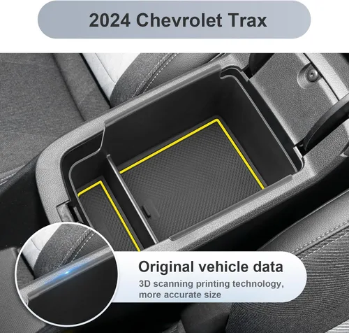 Miniatura 4 de SKTU para 2024 2025 2026 Organizador de Consola Central Chevrolet Trax 2024 2025 2026 Inserto Chevy Trax de Materiales ABS Bandeja Caja de Apoyo