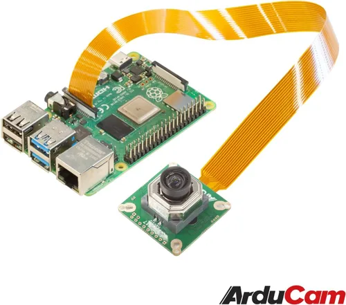 Miniatura 4 de Arducam para cámara Raspberry Pi HQ con lente de enfoque motorizado, módulo de cámara IMX477 de 12.3MP con lente M12 para Raspberry Pi 5, 4