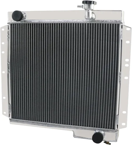 Miniatura 2 de ALLOYWORKS Radiador de aluminio de 4 filas para Toyota Land Cruiser FJ40 FJ45 Gasolina 3.9L/4.2L GAS MT All Aluminum Radiator. Superior cooling
