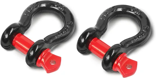 Miniatura 14 de Grillete de anillo en D de 1/2 pulgada con pasador de tornillo de 5/8 pulgadas, límite de carga de trabajo 2T (WLL) / 12T (26,455 libras)