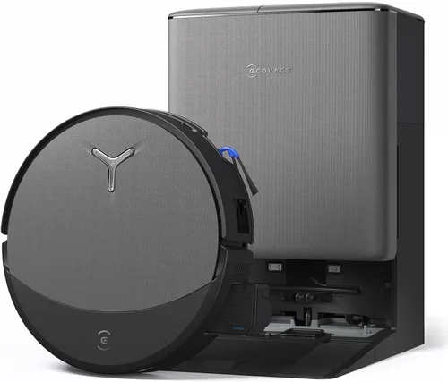 Miniatura 10 de ECOVACS DEEBOT T80S Omni Robot Aspirador y trapeador, succión de 24,800 Pa, mopa de rodillo OZMO de autolimpieza instantánea, mopa de elevación