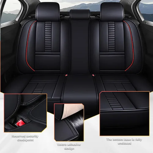 Miniatura 4 de Tacoma - Fundas de asiento de camioneta, protectores de asiento personalizados para Toyota Tacoma 2008, impermeables, de piel sintética, protección