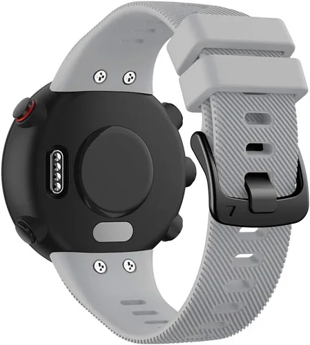 Miniatura 13 de REYDA Correa de silicona compatible con Garmin Swim 2/Forerunner 45, suave, flexible, transpirable, correa de reloj de silicona deportiva