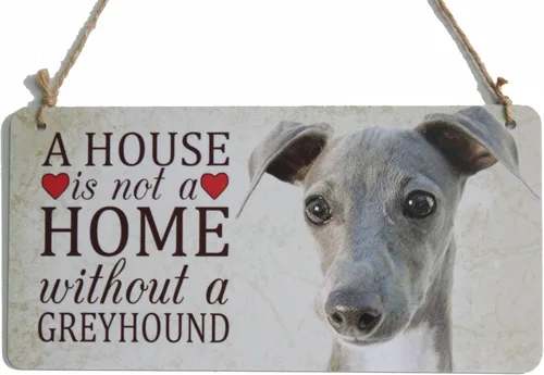 Miniatura 7 de zhongfei Letrero de raza de perro "A House is Not A Home Without A Pitbull", adecuado para decoración de casa de perro (5 x 10 pulgadas)